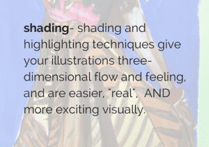 Shading fashion illustrations: Laura Volpintesta Fashion Illustration TRIBE