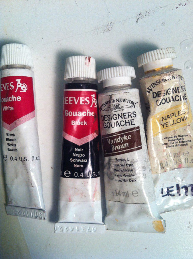 Gouache Fashion Illustration Technique