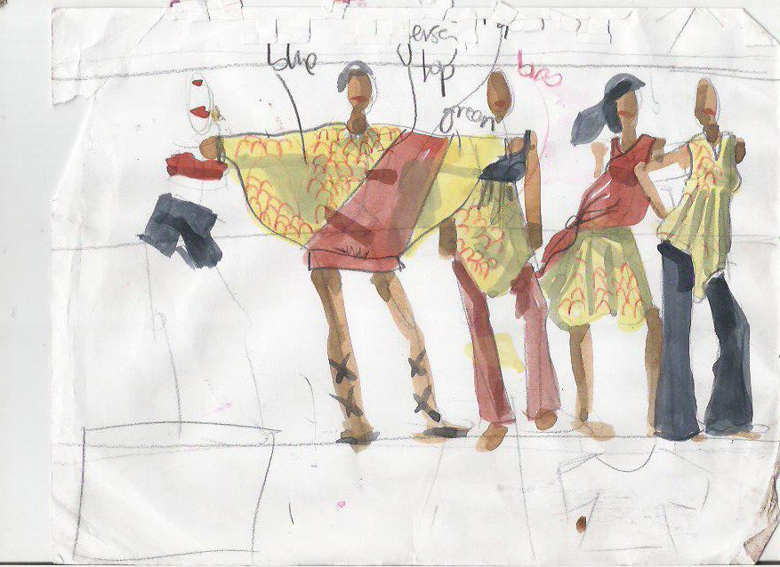 LAURA VOLPINTESTA QUICK FASHION SKETCHES