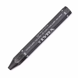 Graphite stick 9B for fashion illustration and modell drawing 