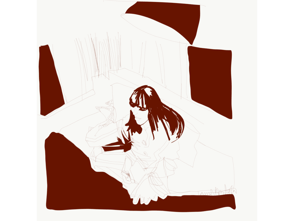 Adobe Draw App for fashion - Laura Volpintesta, FashionIllustrationTribe.com