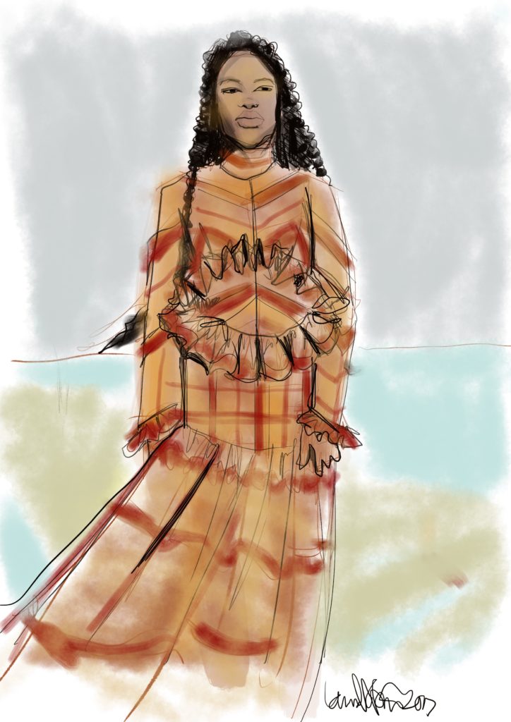 Procreate app fashion illustration Laura Volpintesta