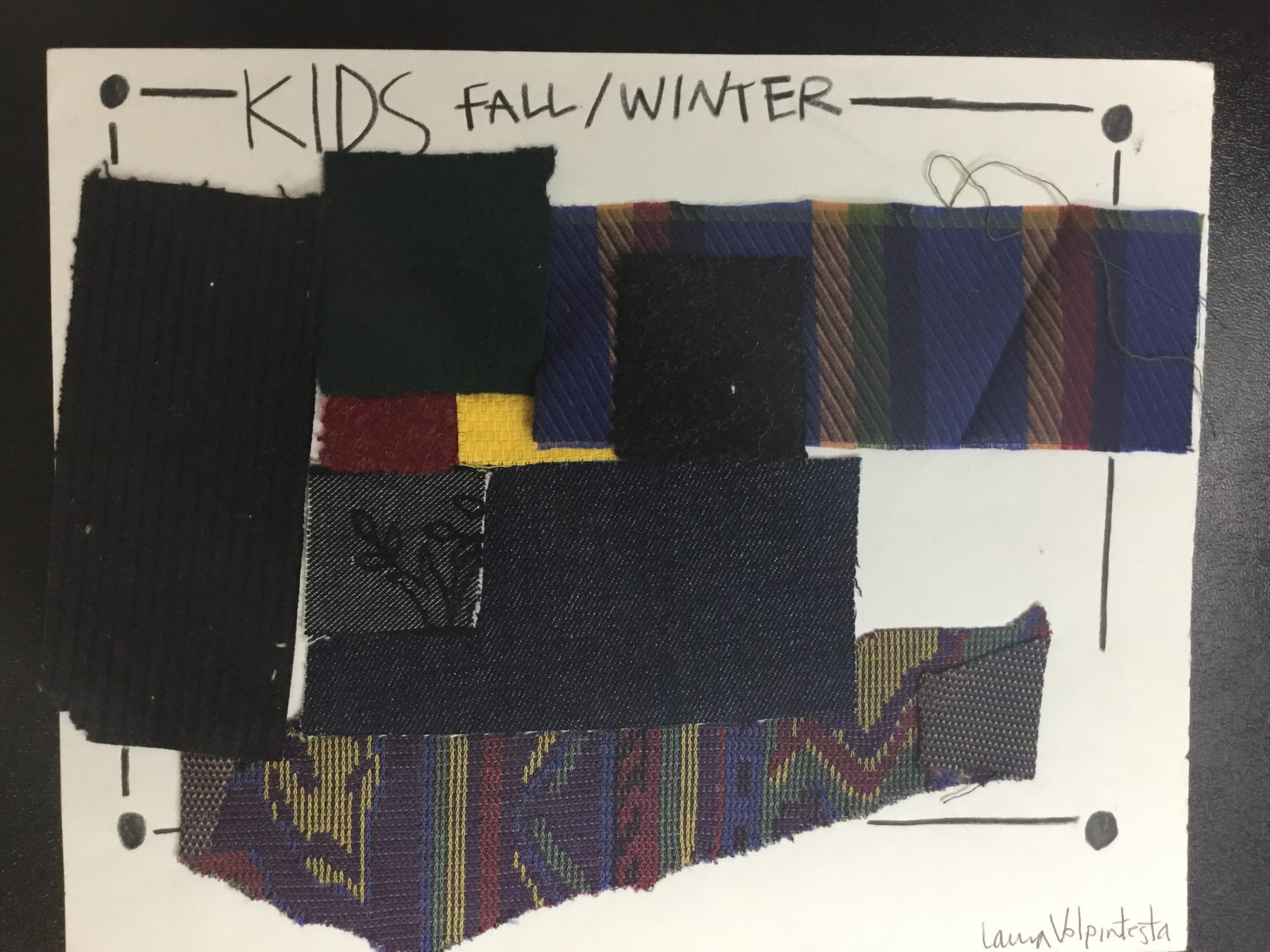 childrenswear fashion design collection: Fashion Illustrations and designs in Gouache by Laura Volpintesta