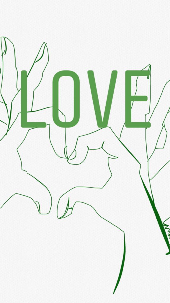 Digital Brush Pen Line Drawing by Laura Volpintesta