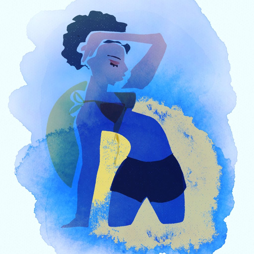 Digital Watercolor Effects on iPad Pro