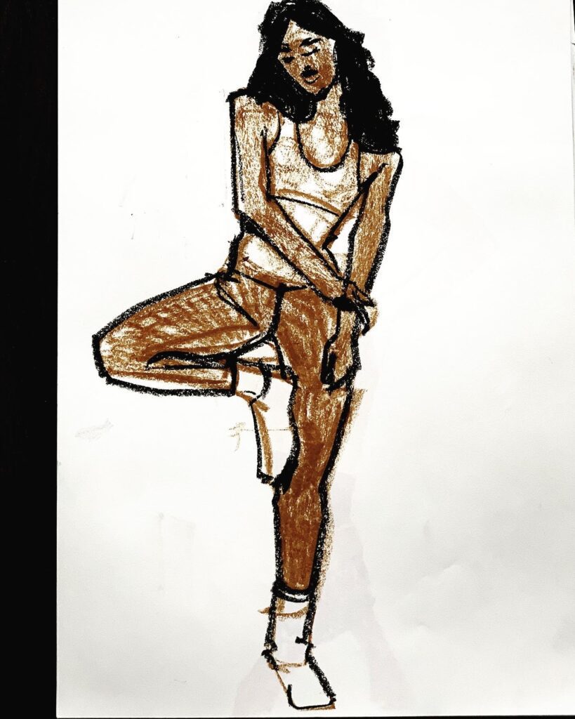 fashion drawing/ model drawing/ figure drawing online course for fashion illustration