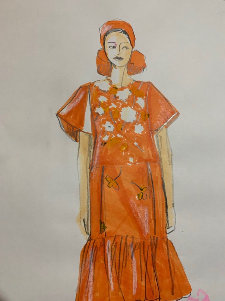 quick fashion sketch for Prada by yoyohan on DeviantArt