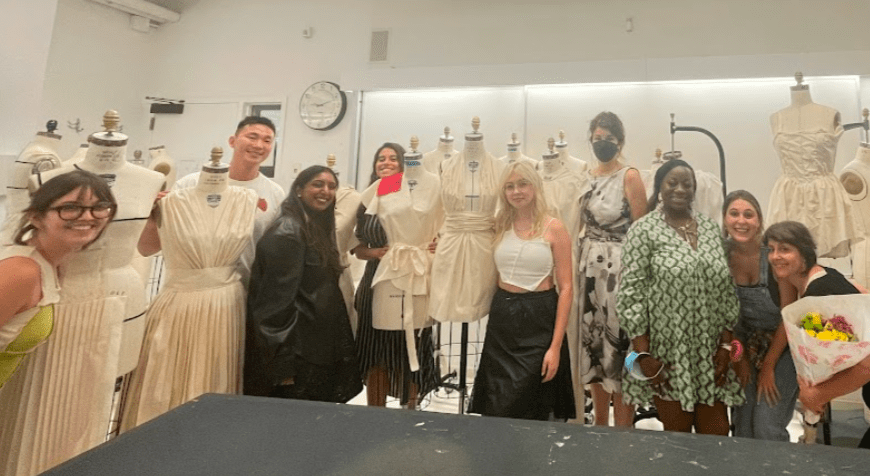 Fashion Draping, Patternmaking, Construction and Design course with Laura Volpintesta at Parsons School of Design