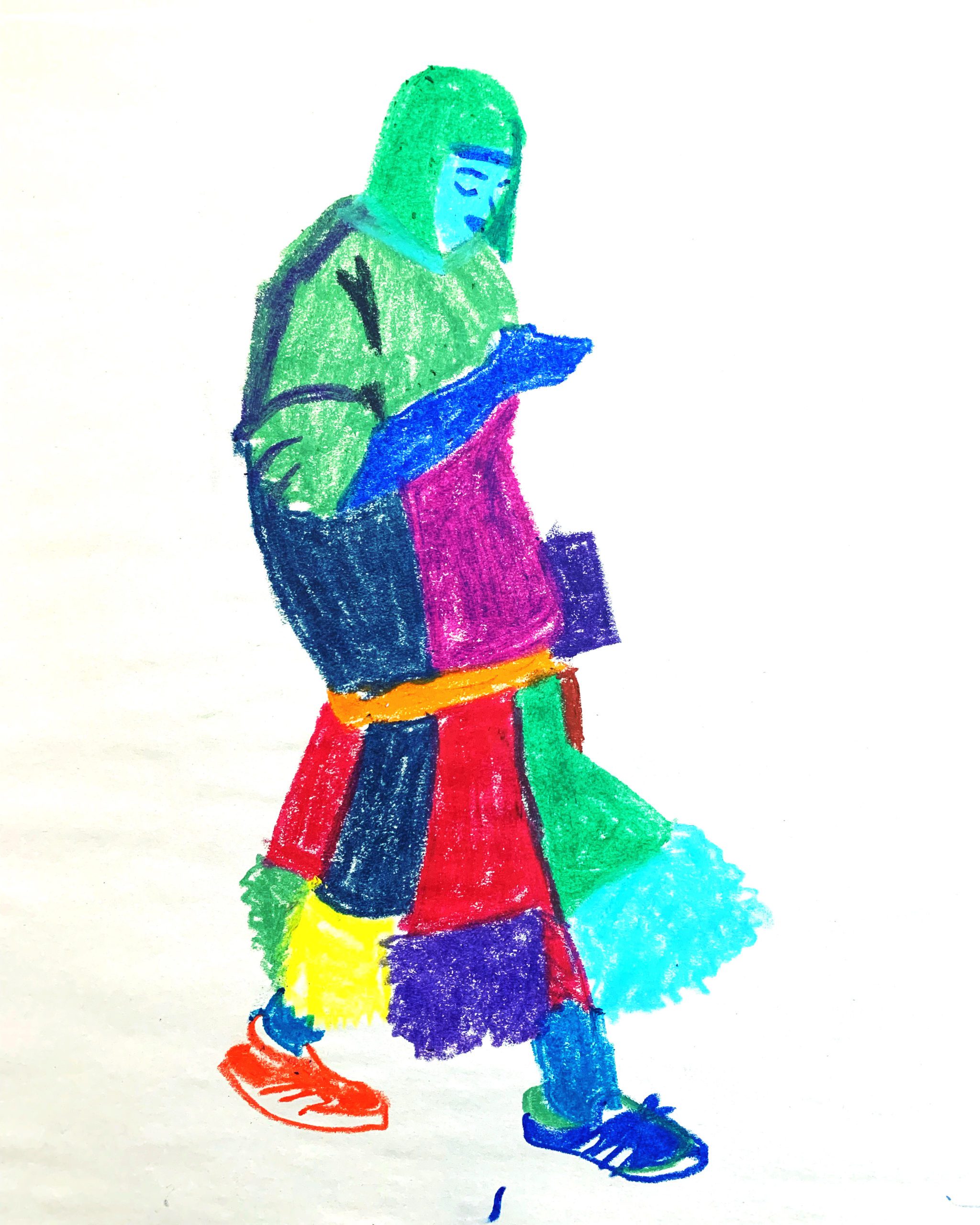 Color Blocking Exercise for Fashion Illustration | Fashion Illustration ...