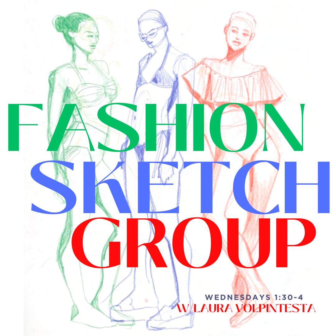 Fashion Illustration and Fashion Model Drawing online bootcamp course with Laura Volpintsta: 15 exercises to set you free