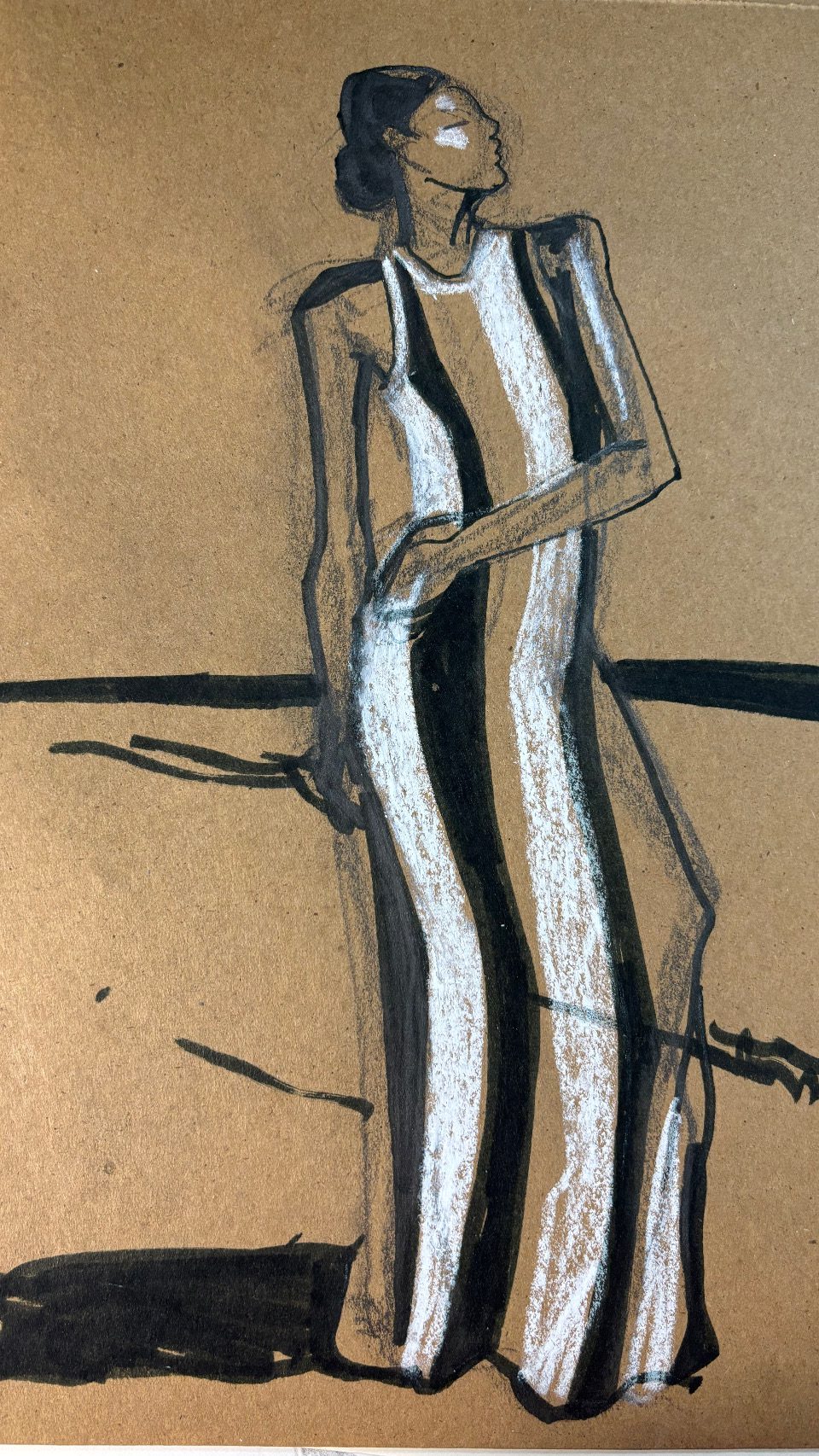 Fashion Pad/ toned paper for fashion illustrations and sketching