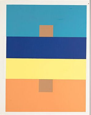 Cover art from Josef Albers interaction of color book